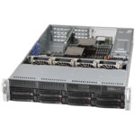 Сервер Supermicro CSE-825TQ-R740LPB SMR0140 (2U Rack, Xeon Bronze 3104, 1700 МГц, 6, 8.25, 2 x 16 ГБ, LFF 3.5", 8)