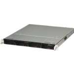Сервер Supermicro CSE-813MFTQC-505CB SMR0145 (1U Rack, Xeon E-2224, 3400 МГц, 4, 8, 1 x 8 ГБ, LFF 3.5", 4)