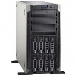 Сервер Dell PowerEdge T340 PET340RU1-04 (Tower, Xeon E-2224, 3400 МГц, 4, 8, 1 x 16 ГБ, SFF 2.5", 8, 1x 8 ТБ)