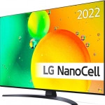 Телевизор LG NanoCell 43NANO766QA.ARUB (43 ", Smart TVЧерный)