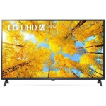 Телевизор LG 43UQ75006LF.ADGG (43 ", Smart TVЧерный)