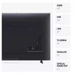 Телевизор LG 43UR78006LK 43UR78006LK.ARUB (43 ", Smart TVЧерный)