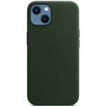 Аксессуары для смартфона Apple Чехол iPhone 13 Leather Case with MagSafe - Sequoia Green MM173ZM/A