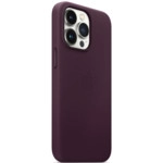 Аксессуары для смартфона Apple Чехол iPhone 13 Pro Leather Case with MagSafe - Dark Cherry MM1A3ZM/A