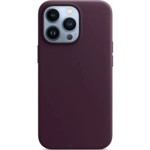 Аксессуары для смартфона Apple Чехол iPhone 13 Pro Leather Case with MagSafe - Dark Cherry MM1A3ZM/A