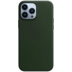 Аксессуары для смартфона Apple Чехол iPhone 13 Pro Max Leather Case with MagSafe - Sequoia Green MM1Q3ZM/A