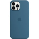 Аксессуары для смартфона Apple Чехол iPhone 13 Pro Max Silicone Case with MagSafe – Blue Jay MM2Q3ZM/A