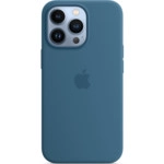 Аксессуары для смартфона Apple Чехол iPhone 13 Pro Silicone Case with MagSafe – Blue Jay MM2G3ZM/A