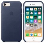 Аксессуары для смартфона Apple iPhone 8 / 7 Leather Case - Midnight Blue MQH82ZM/A