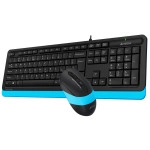 Клавиатура + мышь A4Tech Клавиатура + мышь A4 Fstyler F1010 BLUE