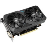 Видеокарта Asus GeForce GTX 1660 SUPER DUAL-GTX1660S-O6G-MINI (6 ГБ)