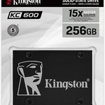 Внутренний жесткий диск Kingston KC600 SKC600B/256G (SSD (твердотельные), 256 ГБ, 2.5 дюйма, SATA)