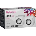 Компьютерные колонки Defender SPK 33 65631 (Белый)