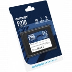 Внутренний жесткий диск Patriot P210 P210S512G25 (SSD (твердотельные), 512 ГБ, 2.5 дюйма, SATA)