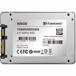 Внутренний жесткий диск Transcend SSD220Q TS500GSSD220Q (SSD (твердотельные), 500 ГБ, 2.5 дюйма, SATA)