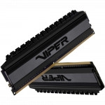 ОЗУ Patriot Viper 4 Blackout PVB464G320C6K (DIMM, DDR4, 64 Гб (2 х 32 Гб), 3200 МГц)