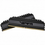 ОЗУ Patriot Viper 4 Blackout PVB464G320C6K (DIMM, DDR4, 64 Гб (2 х 32 Гб), 3200 МГц)