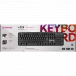 Клавиатура Defender Next HB-440 RU черный 45440 (Проводная, USB)