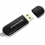 USB флешка (Flash) Silicon Power LuxMini 322 SP064GBUF2322V1K (64 ГБ)