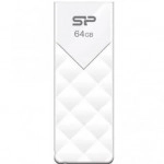 USB флешка (Flash) Silicon Power Ultima U03 White SP064GBUF2U03V1W (64 ГБ)
