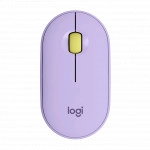 Мышь Logitech Pebble M350 Wireless Mouse - LAVENDER LEMONADE 910-006752 (Бюджетная, Беспроводная)