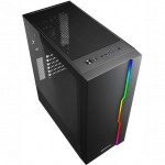 Корпус Sharkoon RGB SLIDER BLACK RGB SLIDER bk (Игровые, Midi-Tower)