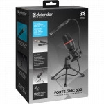 Микрофон Defender Forte GMC 300 1.5m USB 64631