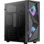 Корпус Aerocool Glider Cosmo-G-BK-v1 4710562754124 (Midi-Tower)