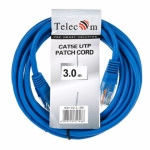 Кабель интерфейсный TELECOM NA102-L-3M (Ethernet (RJ45) (LAN) - Ethernet (RJ45) (LAN))