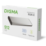Внешний жесткий диск Digma RUN X DGSR8512G1MSR (512 Гб)
