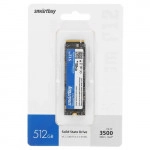 Внутренний жесткий диск SmartBuy Stream P12 SBSSD512-STP12-M2P3 (SSD (твердотельные), 512 ГБ, M.2, NVMe)