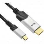 Кабель интерфейсный VCOM CU423MCV-1.8M (USB Type C - HDMI)
