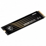 Внутренний жесткий диск MSI SPATIUM M480 PRO PCIe 4.0 NVMe M.2 4TB (SSD (твердотельные), 4 ТБ, M.2, NVMe)