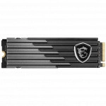 Внутренний жесткий диск MSI SPATIUM M480 PRO PCIe 4.0 NVMe M.2 2TB PLAY (SSD (твердотельные), 2 ТБ, M.2, NVMe)
