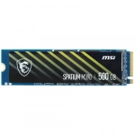 Внутренний жесткий диск MSI SPATIUM M390 NVME S78-440K070-P83 (SSD (твердотельные), 500 ГБ, M.2, PCIe)