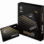 Внутренний жесткий диск MSI SPATIUM S270 S270 SATA 2.5" 240GB (SSD (твердотельные), 240 ГБ, 2.5 дюйма, SATA)