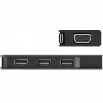 Док-станция Lenovo ThinkPlus USB-C 4-in-1 Hub 4X90W86497