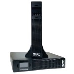 Источник бесперебойного питания SVC TRX11-1KL-LCD/AS09C13 (Двойное преобразование (On-Line), C возможностью установки в стойку, 1000 ВА, 900)