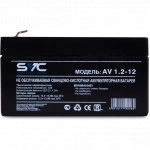 Сменные аккумуляторы АКБ для ИБП SVC AV1.2-12 (12 В)
