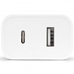 Ttec SmartCharger Duo USB-C+USB-A Travel Charger 2.4A White 2SCS25B (2.4)