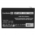 Сменные аккумуляторы АКБ для ИБП ExeGate GP12075 (12 В)