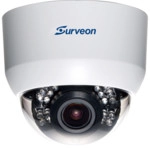IP видеокамера Surveon Купольная IP камера Surveon CAM4211 (Купольная, Внутренней установки, Проводная, 2.8 мм, 1/4", 1.3 Мп ~ 1280×800)