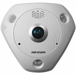 IP видеокамера Hikvision DS-2CD6365G0E-IS(B) DS-2CD6365G0E-IS(1.27MM)(B) (Рыбий глаз, Внутренней установки, Проводная, 1.27 мм, 1/1.8ʺ, 6 Мп ~ 3072x2048)