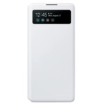 Аксессуары для смартфона Samsung Galaxy A41 S View Wallet Cover white EF-EA415PWEGRU