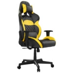 Компьютерный стул Gamdias Игровое кресло ZELUS E1 L BY Черно-желтый 1305470