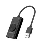 Аксессуар для ПК и Ноутбука ORICO Звуковая карта внешняя USB ORICO SC2-BK-EP USB2.0 3767.2