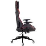 Компьютерный стул Бюрократ Игровое кресло Zombie VIKING 4 AERO черный/красный VIKING-4-AERO-B/R