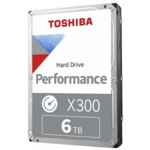 Внутренний жесткий диск Toshiba x300 HDWR160UZSVA (HDD (классические), 6 ТБ, 3.5 дюйма, SATA)