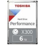 Внутренний жесткий диск Toshiba x300 HDWR160UZSVA (HDD (классические), 6 ТБ, 3.5 дюйма, SATA)
