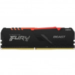 ОЗУ Kingston Fury Beast RGB KF436C17BBAK2/16 (DIMM, DDR4, 16 Гб (2 х 8 Гб), 3600 МГц)